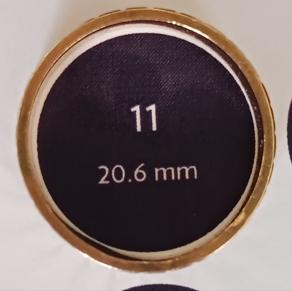 Gold Wedding ring set for his & her's - Picture 15 of 16